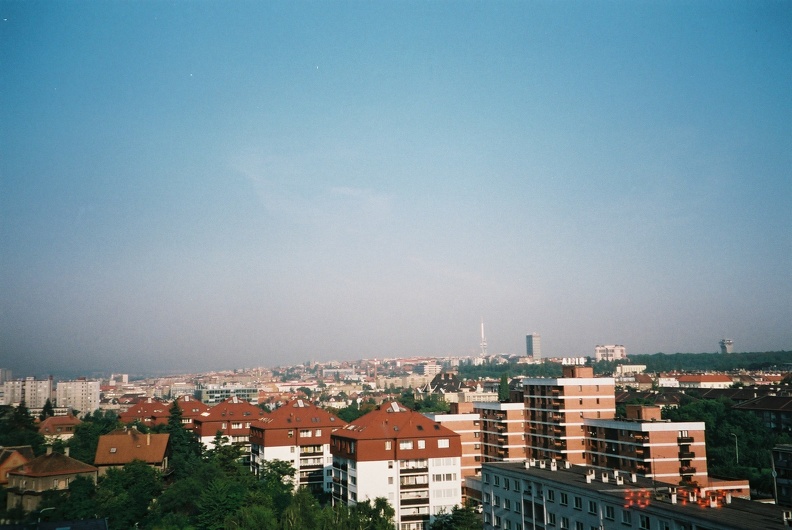 Prague View from the Hotel