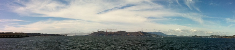 Golden Gate and Richardson Bay