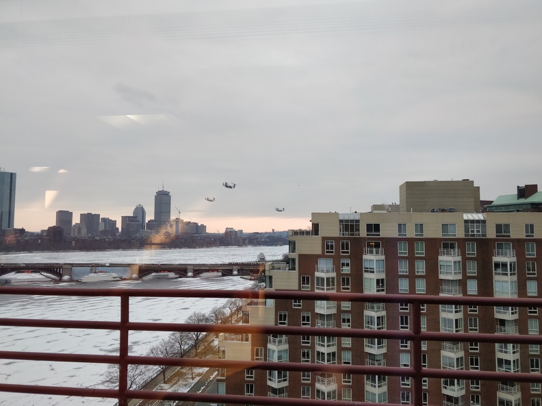 Helicopters in Cambridge
