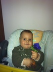 Odelia with flower 2